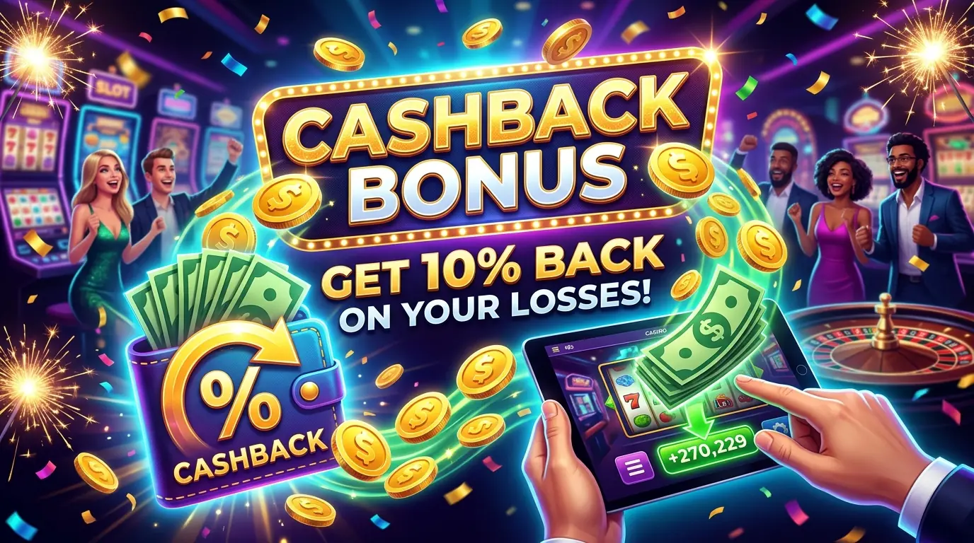 Cashback bonus Slotti casino