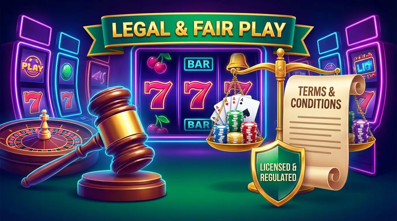 Slotti casino laillisuus